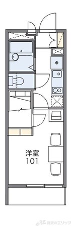 レオパレスあゆみの物件間取画像